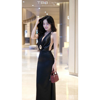 Đầm Yếm Lụa Dài Khoen Phụ Kiện Thiết Kế By Thaobibi