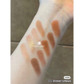 Bảng Màu Mắt Cl.io #02 Brown Choux