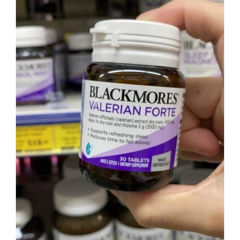 Blackmores Valerian Forte 30 Viên uống hỗ trợ cho người bị mất ngủ