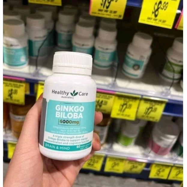 Ginkgo 6000mg của Healthy Care