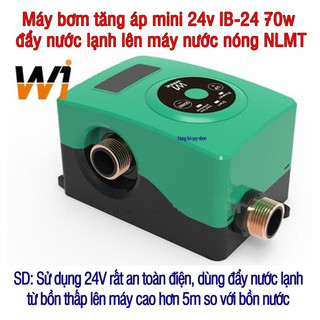 Bơm tăng áp thông minh không ồn mini 24V Taesung TSB-20 chuyên dùng cho máy giặt, phòng bếp,...