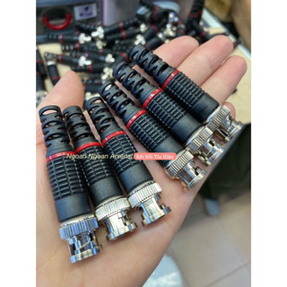 jack BNC, Jack camera vặn vít lõi đồng, kim đồng mạ vàng hàng Nhập khẩu