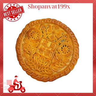 Bánh nướng trung thu đài bắc nhân mochi khoai môn trứng muối chà bông khổng lồ, bánh mềm dẻo thơm ngon
