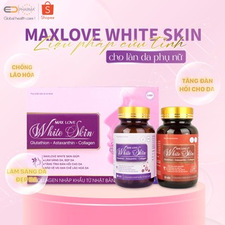 Viên uống làm đẹp da, hạn chế lão da, giúp da sáng đẹp đều màu - Maxlove Whiteskin