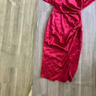 2hand đầm body đỏ eo 66cm dài 100cm mã 231