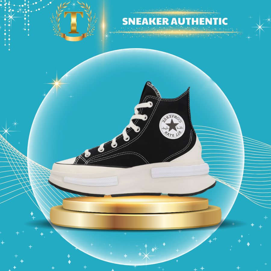 Giày Convers Run Star Legacy CX Black White,Giày sneaker CV Cổ Cao đen trắng nam nữ full phụ kiện