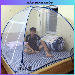 Mùng chụp tự bung gấp gọn chống muỗi đỉnh chóp, Màn chụp tự bung người lớn ngủ 1m2 1m6 1m8 2m2 siêu bền