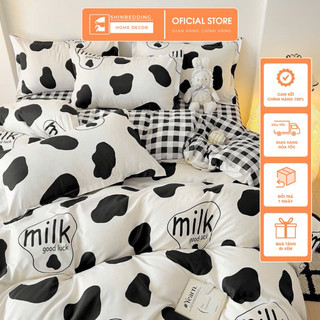 Set Vỏ Chăn Ga Cotton Poly Hoạt Hình 5D Shinbedding Đanh Mát Ga Làm Theo Size Yêu Cầu ,Đẹp Bền Giá Tốt