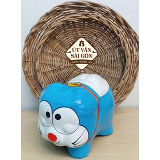 Heo đất tiết kiệm doremon size M ( 18x10x13 )