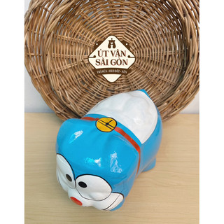 Heo đất tiết kiệm doremon size M ( 18x10x13 )