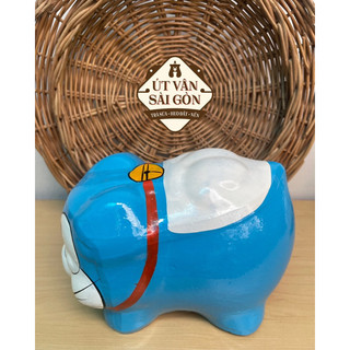 Heo đất tiết kiệm doremon size M ( 18x10x13 )
