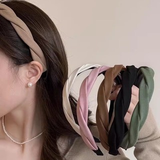 CK09 bờm tóc nữ bờm bản to cài bện cài tóc nữ kiểu mới