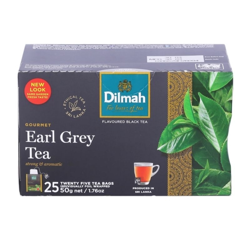 Trà  Dilmah Bá Tước Earl Grey 30G (20 Gói X 1.5G)
