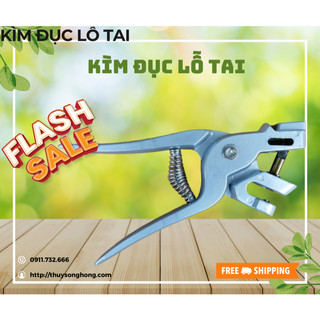 Kìm bấm lỗ tai lỗ tròn heo đeo khuyên - kìm bấm lỗ tai heo