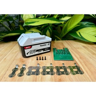 Vỏ mạch makita 18v chân g bl1815g, vỏ 2 hàng -10 cell .