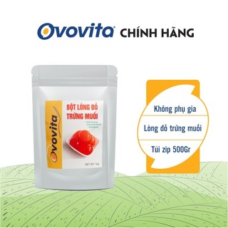 Bột lòng đỏ trứng muối ovovita túi zip 500gr