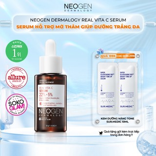 Siêu Tinh Chất Mờ Thâm Dưỡng Trắng Vitamin C SAP 22% Neogen Dermalogy Real Vita C Serum 32ml