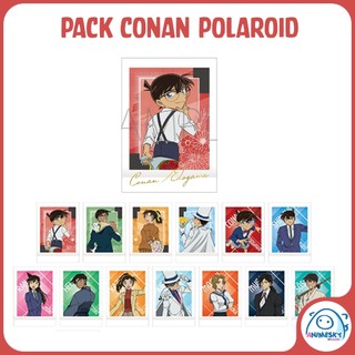 Pack thẻ nhân phẩm Thám Tử Conan polaroid chính hãng - card Detective Conan pola - Animesky