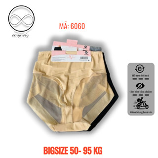 QUẦN GEN LƯNG CAO BIGSIZE EMYNOIY CO GIÃN, THOÁNG MÁT - MÃ  6060.