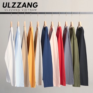 (TẶNG QUÀ) Áo thun dài tay local brand ULZZ ulzzang trơn dáng unisex form rộng U-32
