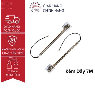  Tay quay rửa xe 360 độ đơn kèm dây 7m có mặt bích 