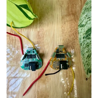 Mạch Makita 3S 12V, mạch tam giác, jack sạc adaptor. BN.