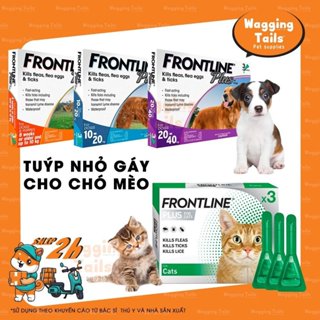 FRONTLINE PLUS - Nhỏ Gáy Phòng Ngừa & Loại Trừ Rận Cho Chó Mèo