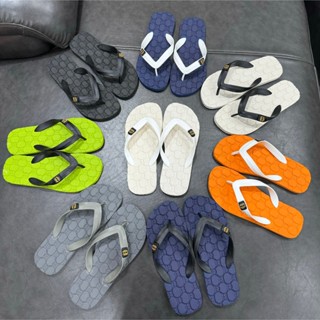 Dép tông - lào nam logo HD chất liệu cao su thái đế in vân mũi tròn êm nhẹ MS02