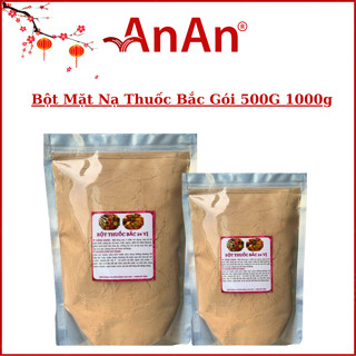 Bột Mặt Nạ Dẻo Colagen Thuoc Bắc Đắp Mặt Nạ Trắng Da Ngăn Mụn Gói 500g 1000g
