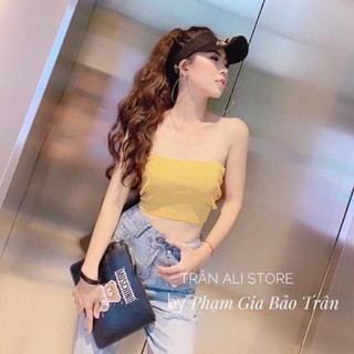 Áo 2 dây len mỏng đính đá (kèm ảnh thật)
