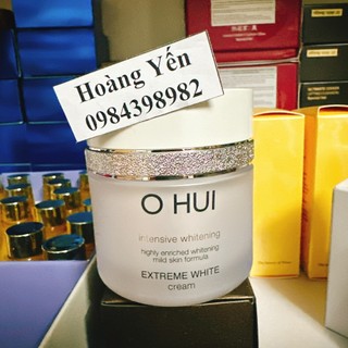 Hũ kem dưỡng trắng ohui extreme white cream 50ml tách sét