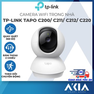 Camera wifi trong nhà TP-Link Tapo C200/ C202/ C222/ C211/ C212/ C220 Full HD 2MP/3MP/2K, xoay 360o