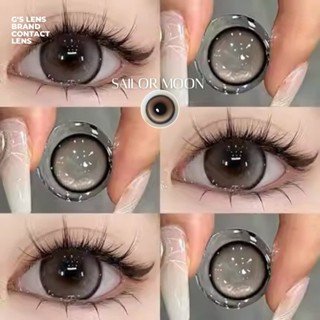  Kính áp tròng Gtrendy SAILOR MOON xám tây moonlight cận 6 tháng G.DIA 14.5mm có độ  0-8  N.ĐỊA TRUNG 