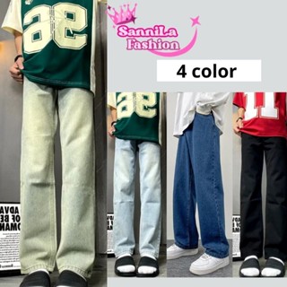 Quần Jean Bagy Nam Retro  Form  unisex Suông Ống Đứng - Rêu Bạc-Xanh-Đen Cá Tính- Giá Sinh Viên - ĐƯỢC KIỂM TRA HÀNG