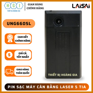 Pin sạc chính hãng máy cân bằng laser 5 tia xanh laisai ung660sl