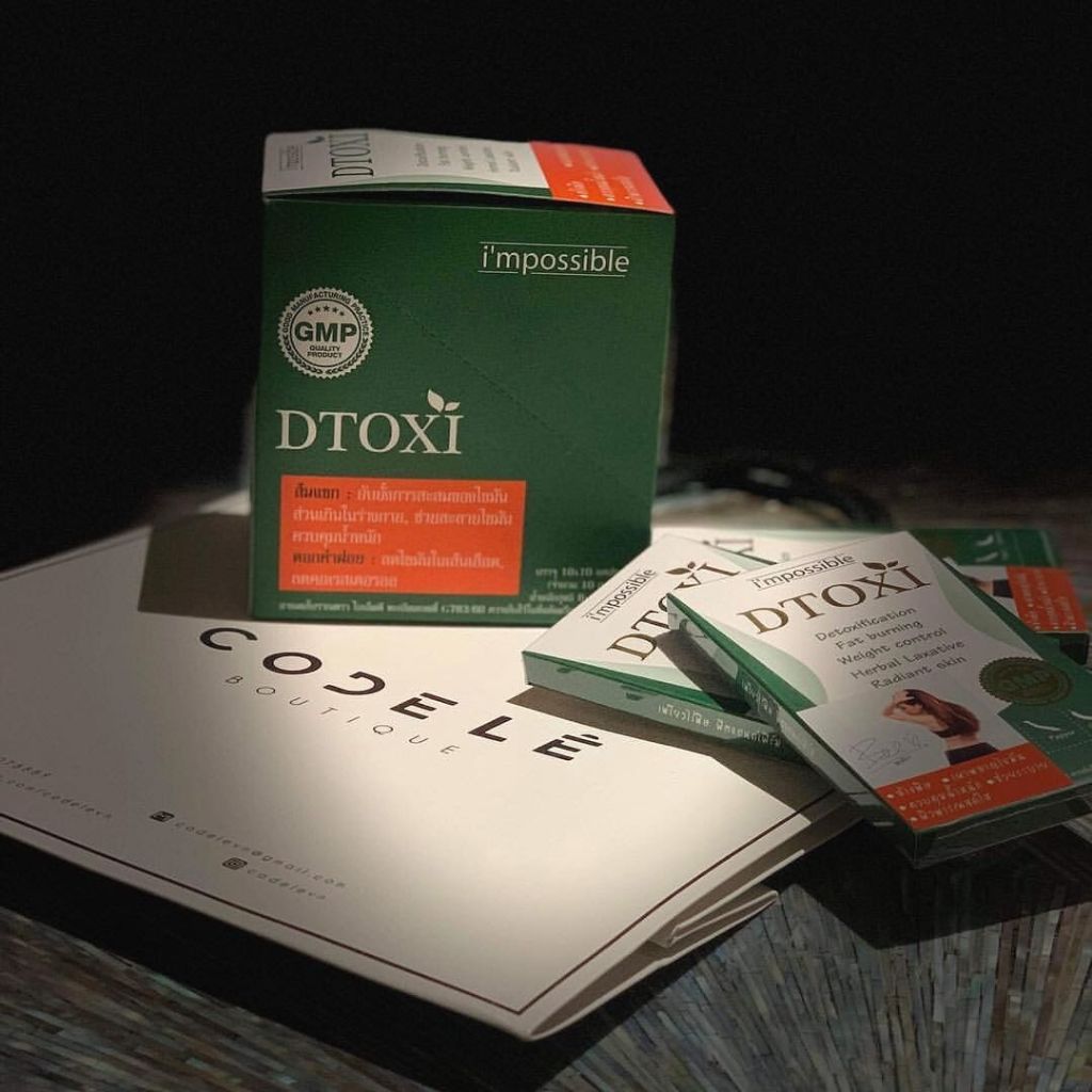 Viên Uống Dtoxi Hỗ Trợ Giảm Cân Thải Độc Đẹp Da Hộp 100 Viên