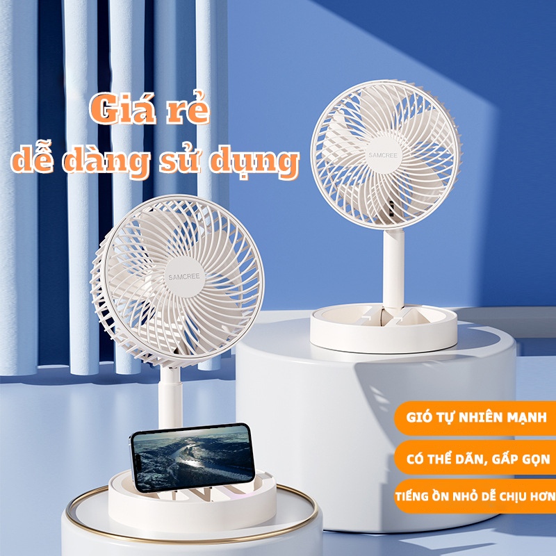  Quạt Cắm Điện Gấp Gọn - Quạt Điện Cổng USB - Quạt Để Bàn Nhỏ Gọn Tiện Lợi Quạt Mini 