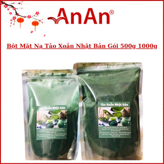 Mặt Nạ Tảo Xoắn Spitrulina Nhật Bản Tảo Xoăn Cấy Nano Đắp  Mặt Nạ Trắng Sáng Da Gói 500g 1000g