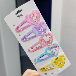 🌻 kẹp tóc kitty kuromi melody cinnamoroll 🎀 kitty house