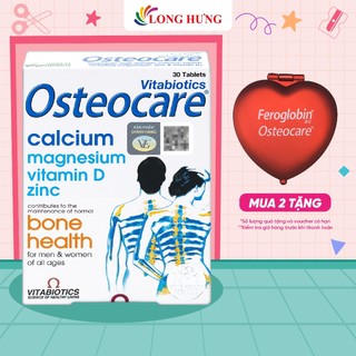 Viên uống Vitabiotics Osteocare bổ sung Canxi và khoáng chất (30 viên)