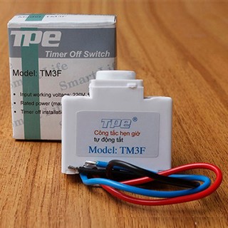 Công tắc hẹn giờ TM3F, hẹn giờ tắt thiết bị sau khoảng thời gian cài đặt trước