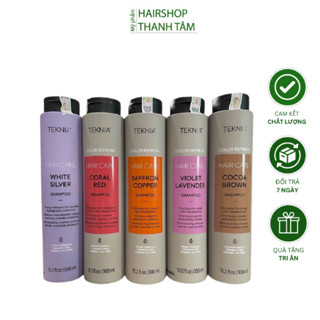 Dầu gội bổ sung hạt màu cho tóc Lakme Teknia chuyên sâu Spain 300ml - giữ màu giúp màu tóc tươi mới | THANH TÂM