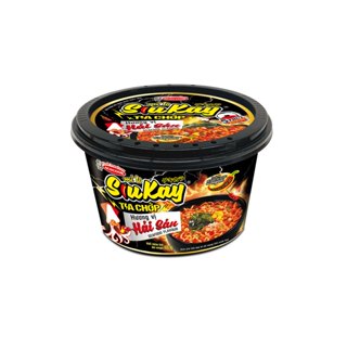 Thùng 12 tô mì Siukay tia chớp vị hải sản 96g