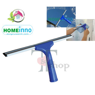 Cây Gạt Nước Kính Chuyên Dụng Lưỡi Cao Su 35cm Cầm Tay Nhựa Homeinno