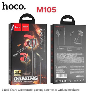 Tai Nghe Kèm Mic Rời Có Nút Cao Su Gaming M105