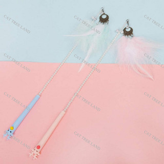 CẦN CÂU MÈO, DREAMCATCHER LÔNG VŨ CÓ CHUÔNG, TAY CẦM TUẦN LỘC - ĐỒ CHƠI CHÓ MÈO