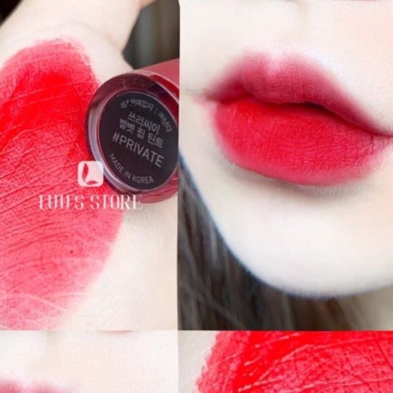Son 3C..E Velvet #Private - Đỏ Lạnh