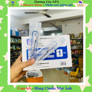 Kim tiêm y tế 1ml/cc, kim xanh thay thế, hộp kim tiêm 100 cái