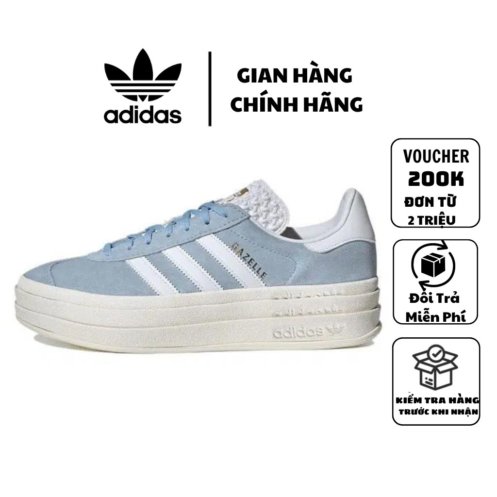 | CHÍNH HÃNG | Giày Thể Thao Adidas Gazelle Bold 'Clear Sky' ID6991