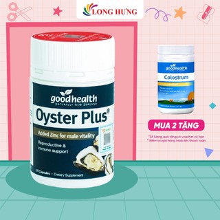 Viên uống GoodHealth Oyster Plus tinh chất hàu hỗ trợ sinh lý nam (30 viên/60 viên)